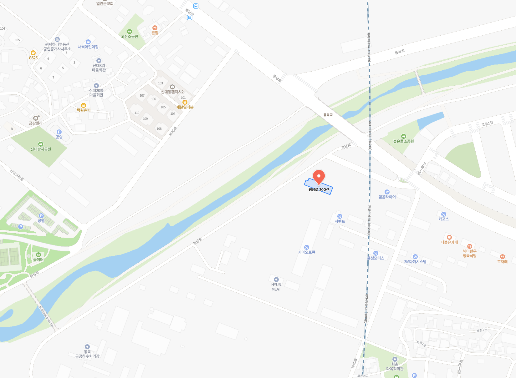 네이버 지도 - 경기도 평택시 평남로 200-7, 1층 2호